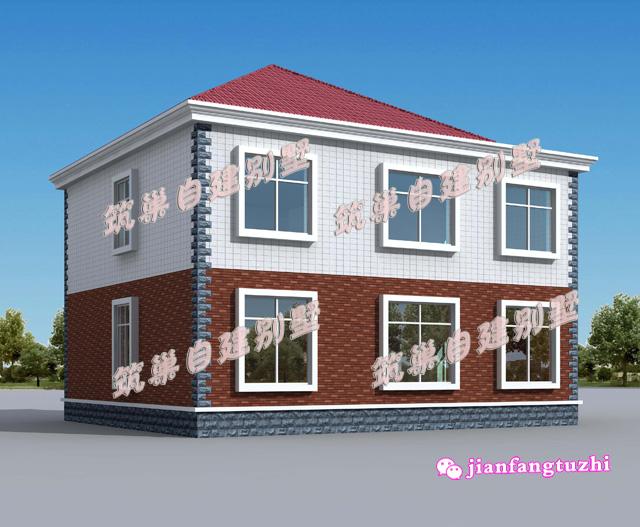 6套農(nóng)村二層別墅設(shè)計(jì)圖，喜歡哪套建哪套