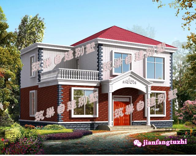 6套農(nóng)村二層別墅設(shè)計(jì)圖，喜歡哪套建哪套