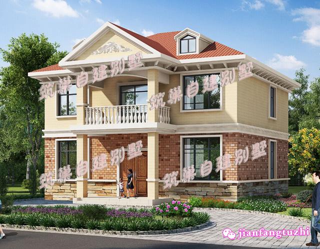 6套農(nóng)村二層別墅設(shè)計(jì)圖，喜歡哪套建哪套