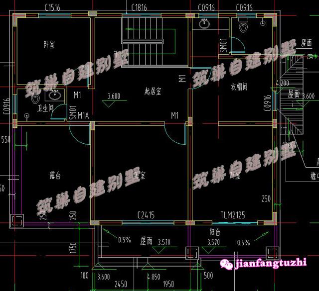 6套農(nóng)村二層別墅設(shè)計(jì)圖，喜歡哪套建哪套