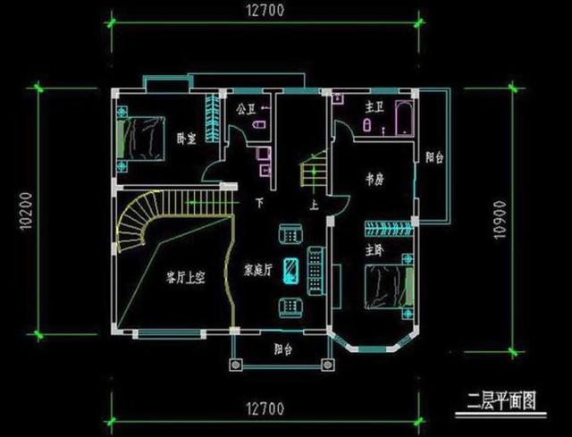 開間12米的兩款三層別墅設(shè)計(jì)圖，功能齊全，居住舒適