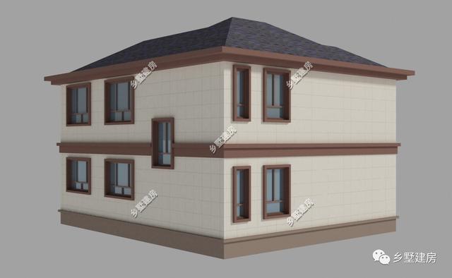 農(nóng)村別墅設(shè)計(jì)圖，12X10米，造價(jià)18萬(wàn)，還沒建房的抓緊了