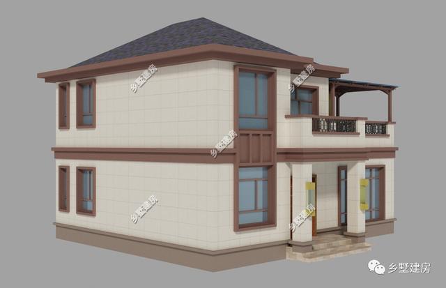 農(nóng)村別墅設(shè)計(jì)圖，12X10米，造價(jià)18萬(wàn)，還沒建房的抓緊了