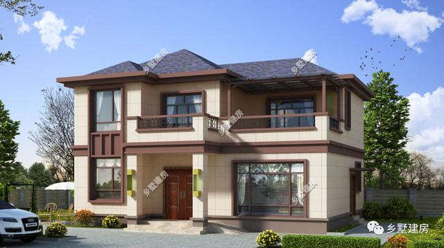 農(nóng)村別墅設(shè)計(jì)圖，12X10米，造價(jià)18萬(wàn)，還沒建房的抓緊了