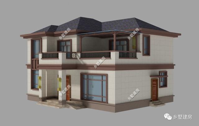 農(nóng)村別墅設(shè)計(jì)圖，12X10米，造價(jià)18萬(wàn)，還沒建房的抓緊了