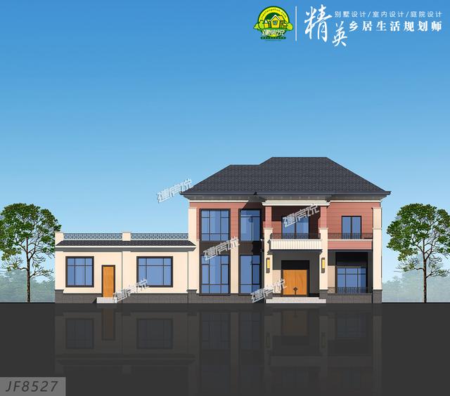 二層中式別墅設(shè)計圖，這室內(nèi)布局真是完美