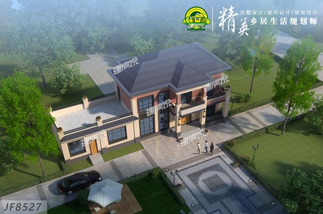 二層中式別墅設(shè)計圖，這室內(nèi)布局真是完美