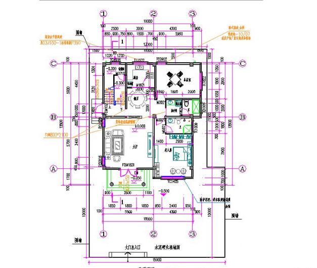 35萬三層6臥農(nóng)村自建房設計圖，10×14米，簡約大氣，性價比好