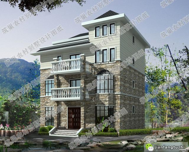 介紹3款四層占地面積約100平方米農(nóng)村別墅設(shè)計(jì)施工圖，為自己和家人營造一個(gè)舒適的生活環(huán)境