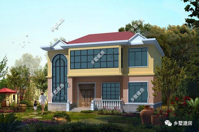 2款兩層別墅設計圖精心推薦，自建一棟別墅，別讓買房傷了感情