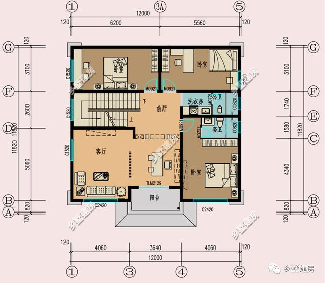農(nóng)村還沒建房的有福了，趕緊來看看這兩款別墅設(shè)計(jì)圖，功能設(shè)計(jì)的十分齊全