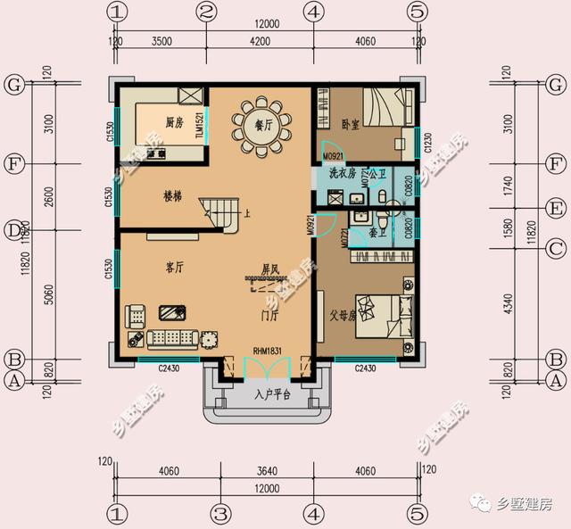 農(nóng)村還沒建房的有福了，趕緊來看看這兩款別墅設(shè)計(jì)圖，功能設(shè)計(jì)的十分齊全