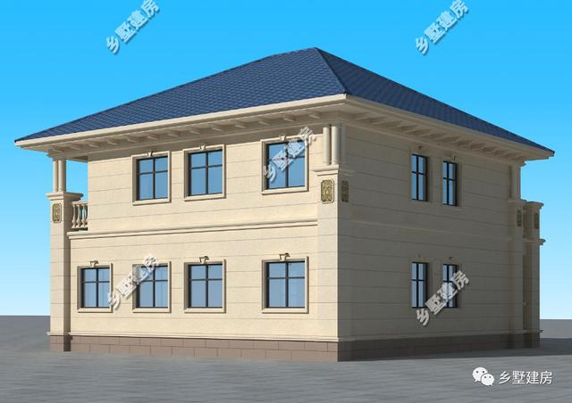 中國人講究落葉歸根，回故鄉(xiāng)建一棟屬于自己的別墅，這款別墅設計圖推薦給你