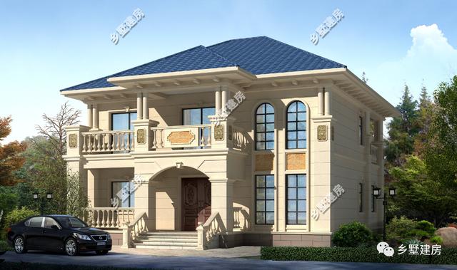 中國人講究落葉歸根，回故鄉(xiāng)建一棟屬于自己的別墅，這款別墅設計圖推薦給你