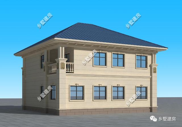 中國人講究落葉歸根，回故鄉(xiāng)建一棟屬于自己的別墅，這款別墅設計圖推薦給你