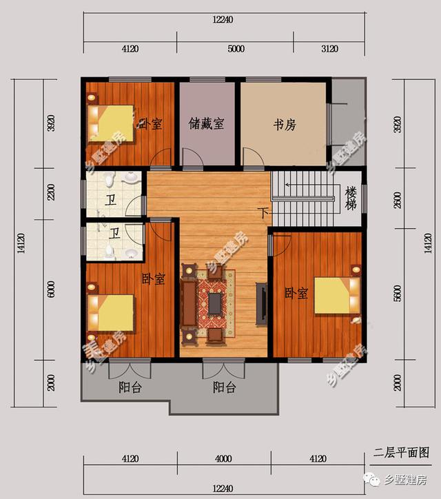 中國人講究落葉歸根，回故鄉(xiāng)建一棟屬于自己的別墅，這款別墅設計圖推薦給你