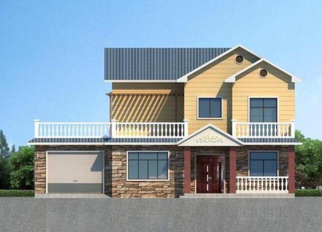 推薦兩款質(zhì)樸型的農(nóng)村二層自建房，磚混結(jié)構(gòu)設(shè)計(jì)方案，6室3廳