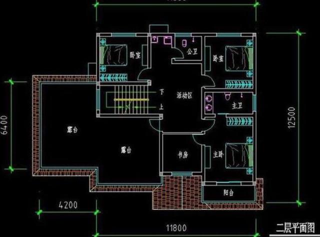 推薦兩款質(zhì)樸型的農(nóng)村二層自建房，磚混結(jié)構(gòu)設(shè)計(jì)方案，6室3廳