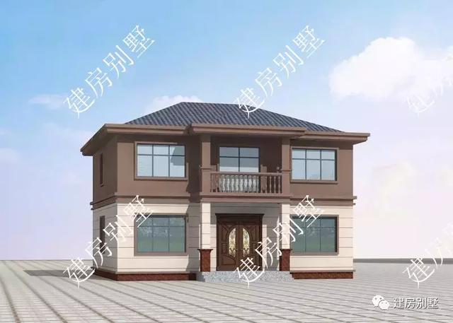 兩款房型比較周正的別墅設(shè)計(jì)圖戶型，室內(nèi)布局太棒了