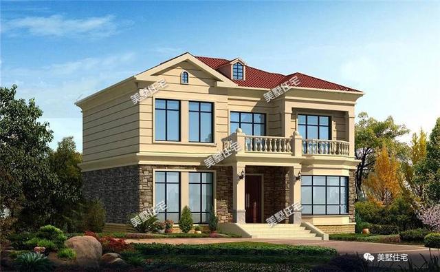 推薦4款農(nóng)村別墅設(shè)計圖，造價都不超過25萬，真的太有性價比了