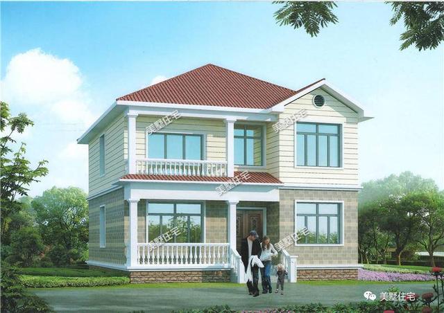 推薦4款農(nóng)村別墅設(shè)計圖，造價都不超過25萬，真的太有性價比了