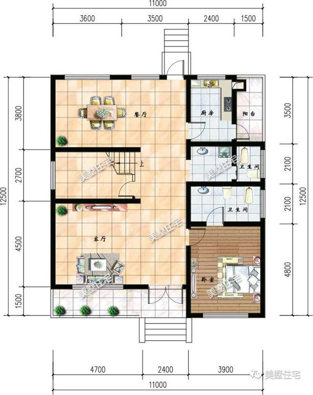 推薦4款農(nóng)村別墅設(shè)計圖，造價都不超過25萬，真的太有性價比了