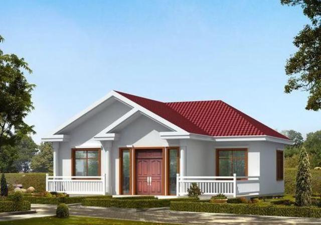 五款一層農(nóng)村自建房設計圖，實用的結(jié)構(gòu)，低廉的造價，主體加裝修20萬搞定很輕松