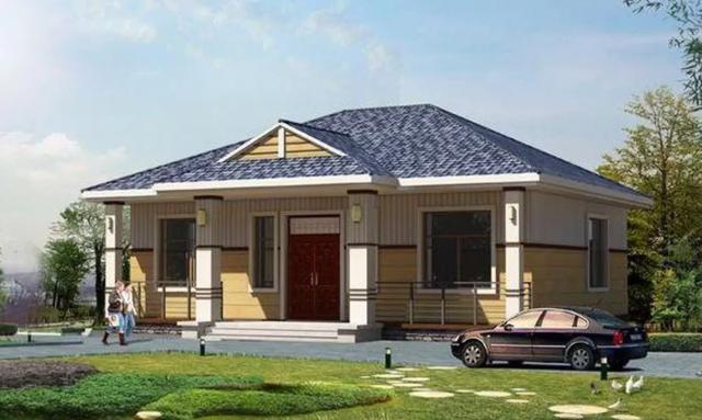 五款一層農(nóng)村自建房設計圖，實用的結(jié)構(gòu)，低廉的造價，主體加裝修20萬搞定很輕松