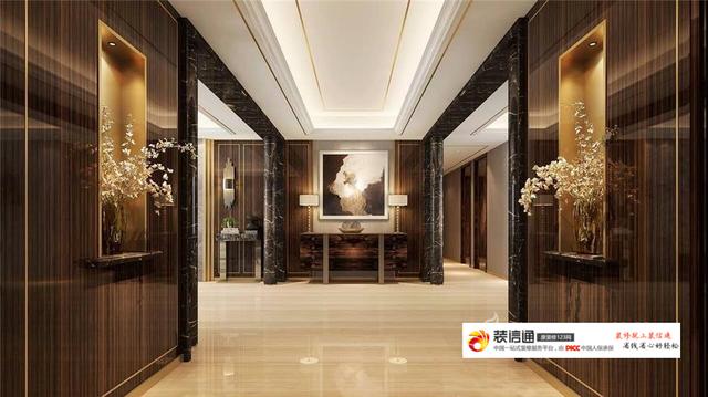 武漢華僑城350㎡輕奢風(fēng)別墅裝修案例 有質(zhì)感的生活品質(zhì)