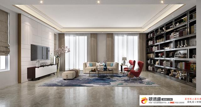 新中式別墅裝修案例，雅俗共賞東方韻！
