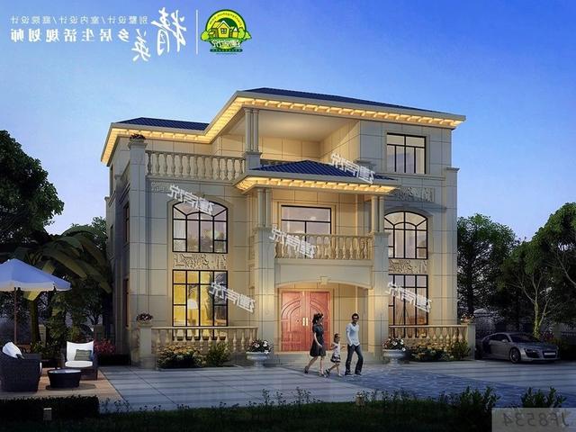 三層歐式別墅設計圖，設計精美，溫馨舒適，大氣典雅！