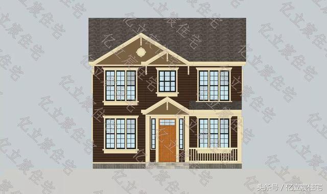 10米x11.4米二層田園風(fēng)自建房，享受自然的田園生活情趣