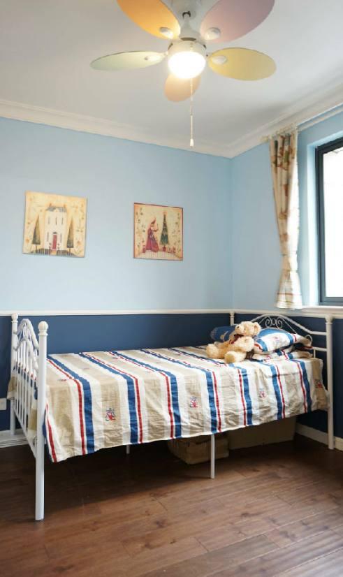 98平新房簡美風(fēng)格裝修完成，尤其是電視墻造型，做成了一個(gè)假壁爐，超美！