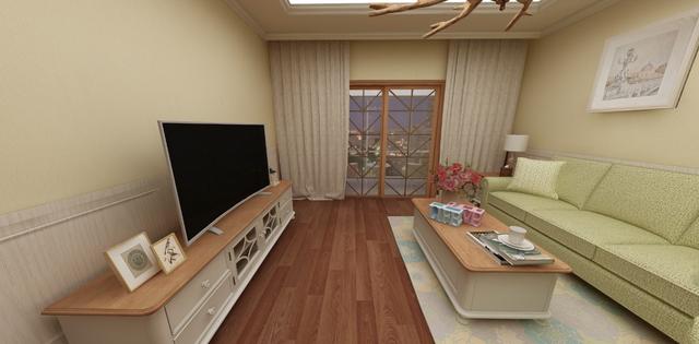 105平復(fù)古美式田園風(fēng)，我最喜歡墻裙設(shè)計(jì)。