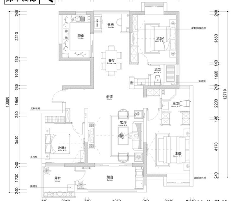 138平米現(xiàn)代簡約風(fēng)格三居室的房子全包裝修只花費了19萬。