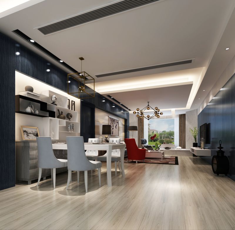 176平三居室半包15萬裝修完成，現(xiàn)代簡約風(fēng)，裝修完效果非常好。