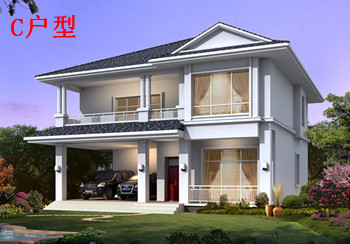 好看又簡單的二層樓房設計圖紙，戶型還實用