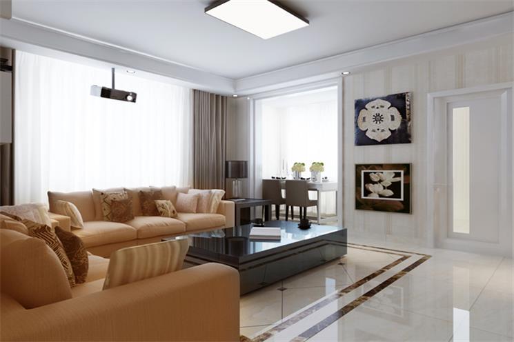 95平二居室全包裝修只花了7萬，簡潔、時尚。