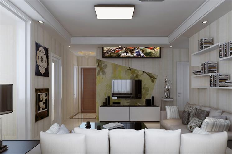 95平二居室全包裝修只花了7萬，簡潔、時尚。