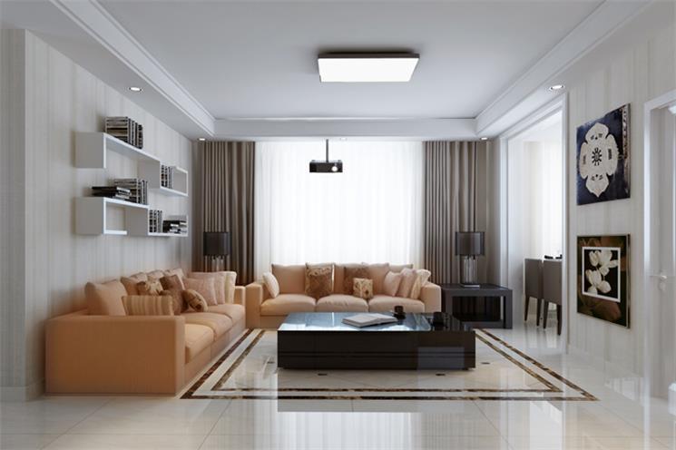 95平二居室全包裝修只花了7萬，簡潔、時尚。