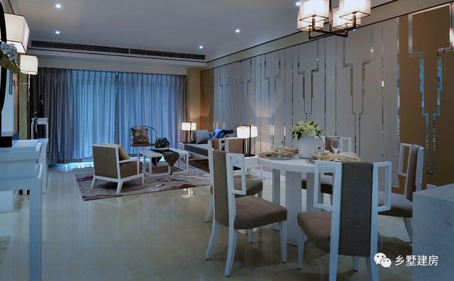 9x12米二層半農(nóng)村別墅設計圖，帶車庫，外觀造型簡約、大氣。