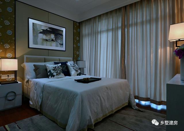 9x12米二層半農(nóng)村別墅設計圖，帶車庫，外觀造型簡約、大氣。