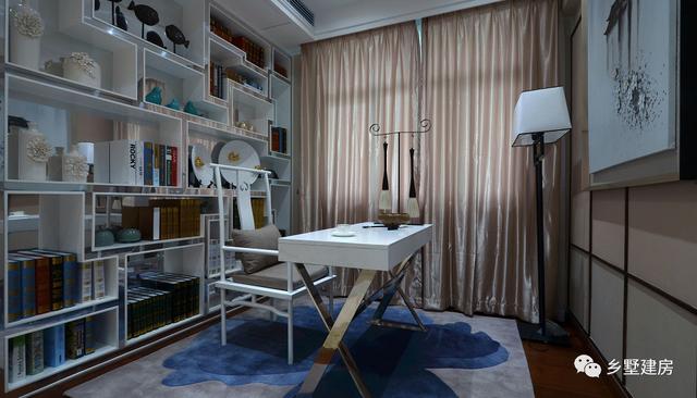 9x12米二層半農(nóng)村別墅設計圖，帶車庫，外觀造型簡約、大氣。