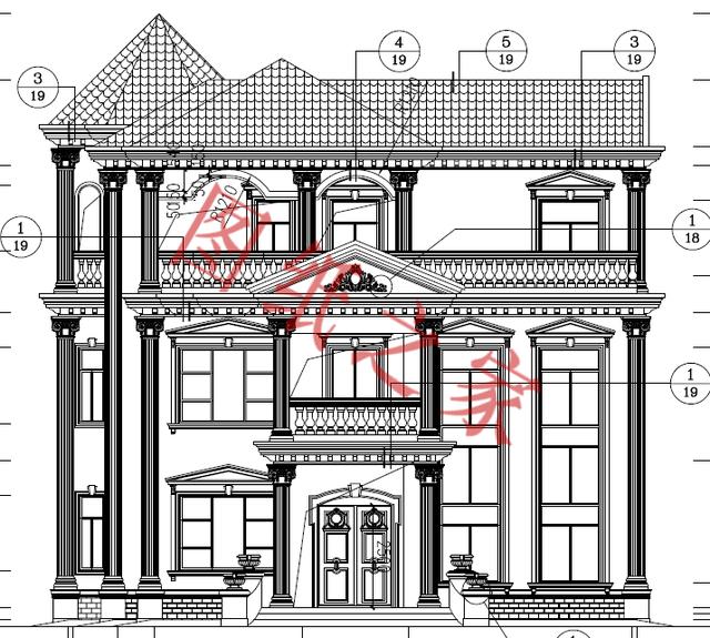 6棟三層別墅設(shè)計圖，居住方便實用，適合農(nóng)村自建房，你有喜歡的嗎?