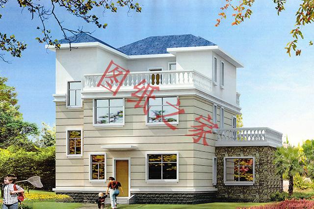 6棟三層別墅設(shè)計圖，居住方便實用，適合農(nóng)村自建房，你有喜歡的嗎?