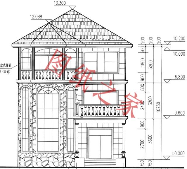 6棟三層別墅設(shè)計圖，居住方便實用，適合農(nóng)村自建房，你有喜歡的嗎?