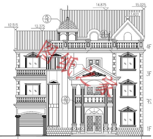 6棟三層別墅設(shè)計圖，居住方便實用，適合農(nóng)村自建房，你有喜歡的嗎?