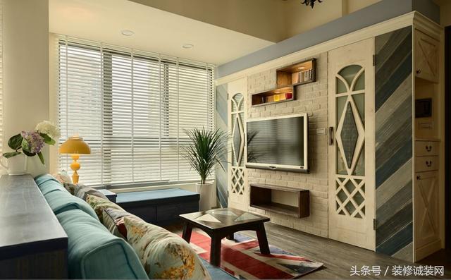 86㎡條田園風(fēng)裝修，享受寧靜安逸的幸福感、悠閑慵懶的自由感。