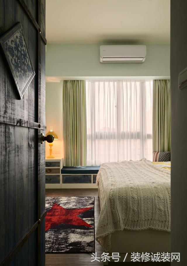 86㎡條田園風(fēng)裝修，享受寧靜安逸的幸福感、悠閑慵懶的自由感。