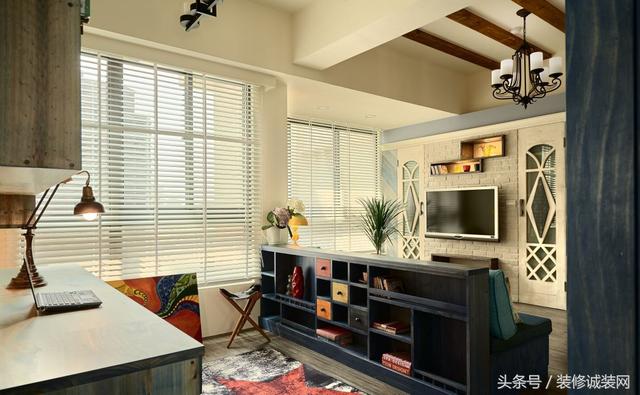 86㎡條田園風(fēng)裝修，享受寧靜安逸的幸福感、悠閑慵懶的自由感。